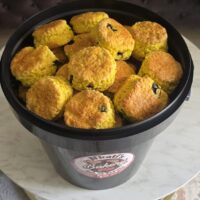 20L Lemon and blueberry scones